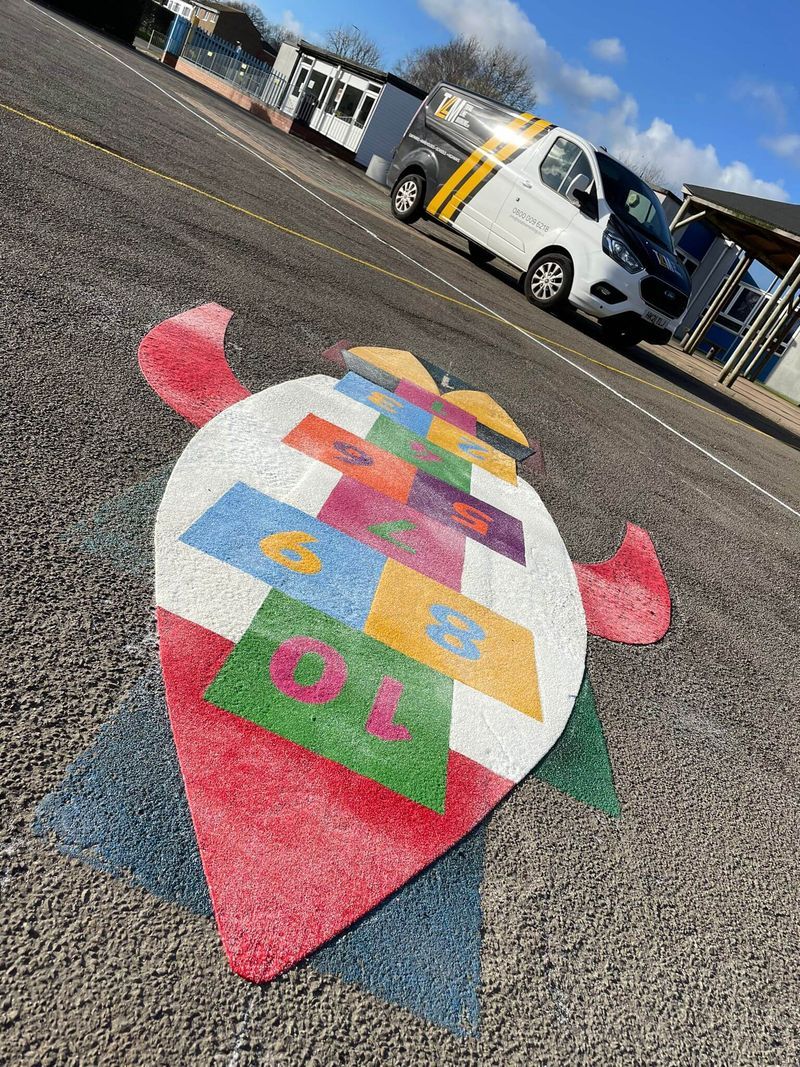 Playground markings Total Line Marking